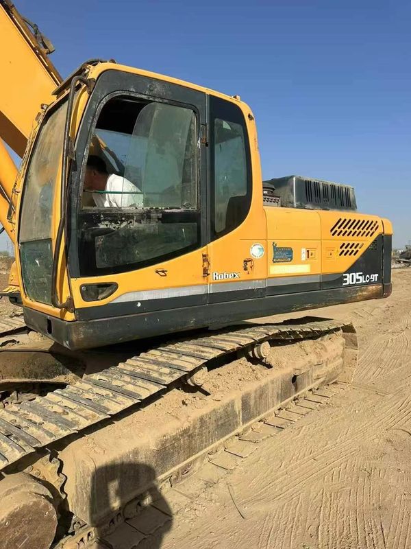 Digunakan Hyundai 305LC-9T Excavator Kondisi yang dapat diandalkan untuk Heavy Construction Work Excavator