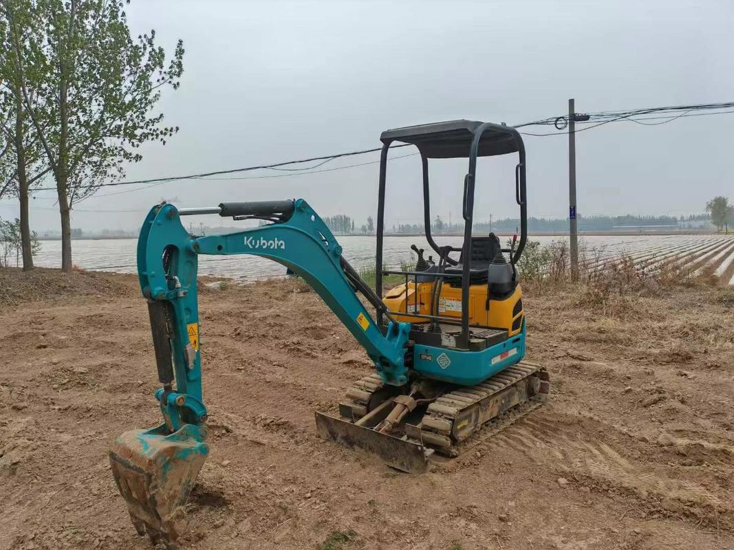 Ekskavator Mini Kubota U15 Bekas Pakai Peralatan Pengerukan Tanah Bekas Siap Pakai