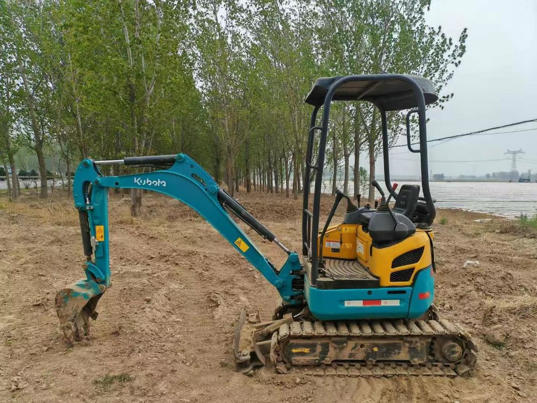 Ekskavator Mini Kubota U15 Bekas Pakai Peralatan Pengerukan Tanah Bekas Siap Pakai