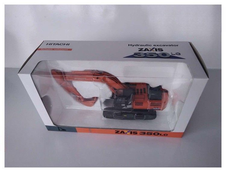 TMC 1/50 Hitachi ZAXIS350-6 Alloy Excavator Model ZX250-6 Kendaraan Konstruksi Die-Cast Koleksi