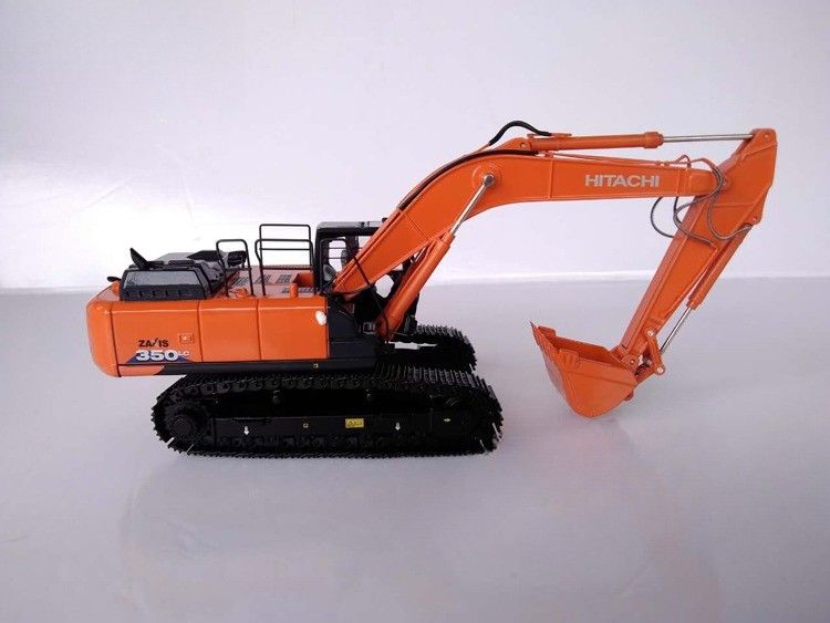 TMC 1/50 Hitachi ZAXIS350-6 Alloy Excavator Model ZX250-6 Kendaraan Konstruksi Die-Cast Koleksi