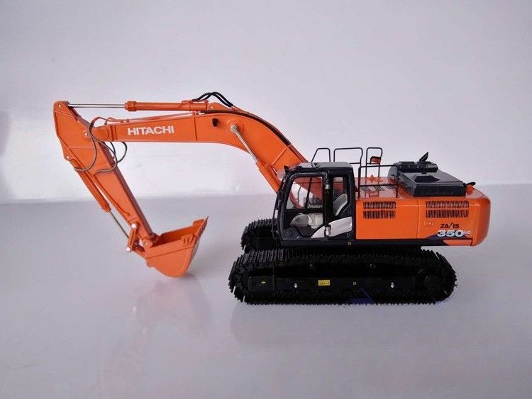 TMC 1/50 Hitachi ZAXIS350-6 Alloy Excavator Model ZX250-6 Kendaraan Konstruksi Die-Cast Koleksi