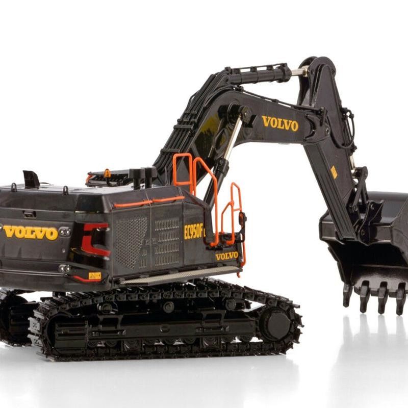 Volvo EC950F WSI 1/50 Alloy Excavator Die-Cast Model Black Diamond Limited Edition Koleksi