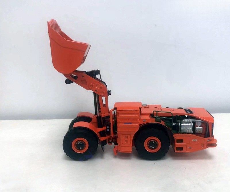 Komatsu WX220H 1:50 Hybrid Underground Loader Alloy Die-Cast Mining Vehicle Limited Koleksi