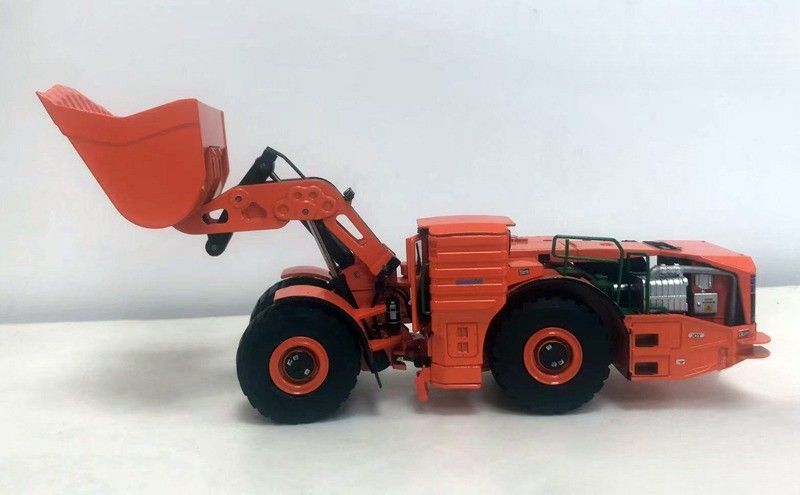 Komatsu WX220H 1:50 Hybrid Underground Loader Alloy Die-Cast Mining Vehicle Limited Koleksi