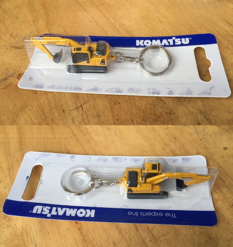 Gelang Kunci Excavator Otentik Fungsi Dual Kolektor Hadiah 2.8cm Desain Realistis