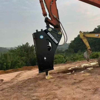 Eddie 200 Hydraulic Breaker Hammer 50 Ton Excavator Penghancuran Tugas Berat Rock Crusher