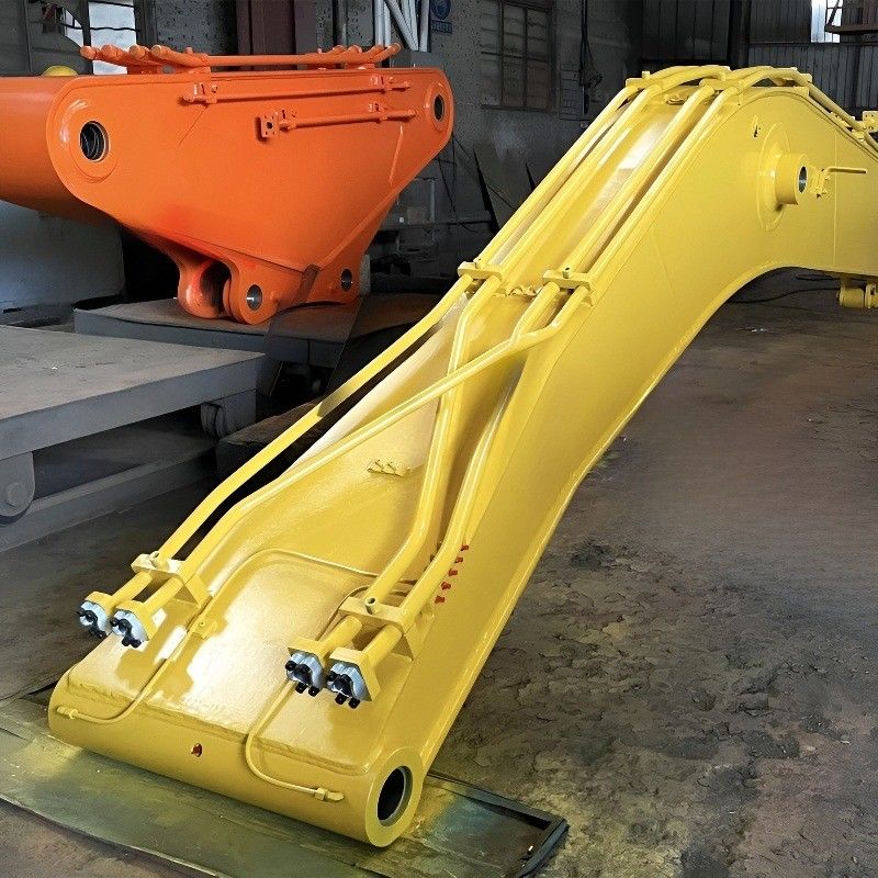 Boom Ekskavator Standar Efisiensi Premium untuk Mesin 35 Ton Panjang OEM Tahan Lama