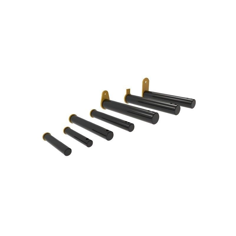 Bushing Pin Track Alat Berat 45mm Excavator Loader Baja Paduan Pin Bucket Pc120 Pc200 Ex200