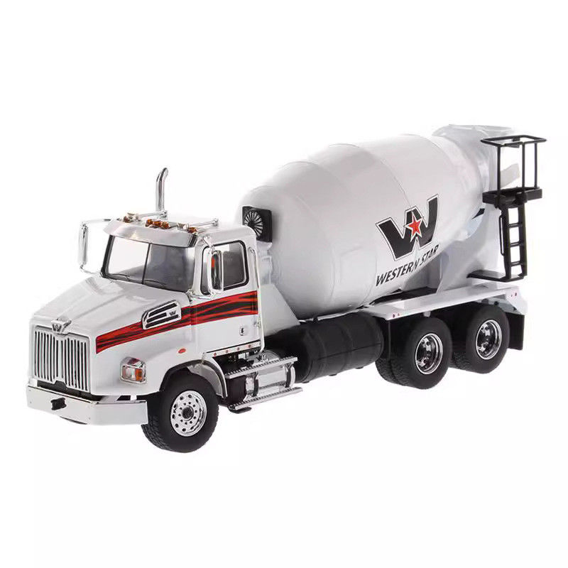 Truk Mixer DM Western Star 1/50 Diecast Model Kendaraan Pengangkut Semen Koleksi