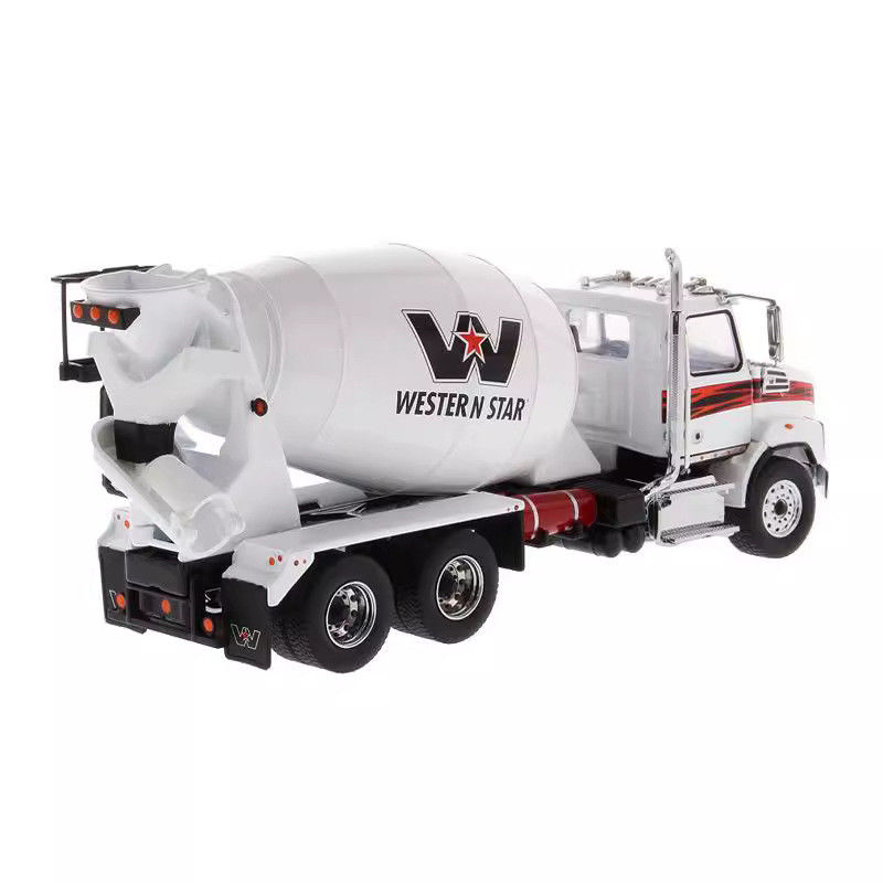 Truk Mixer DM Western Star 1/50 Diecast Model Kendaraan Pengangkut Semen Koleksi