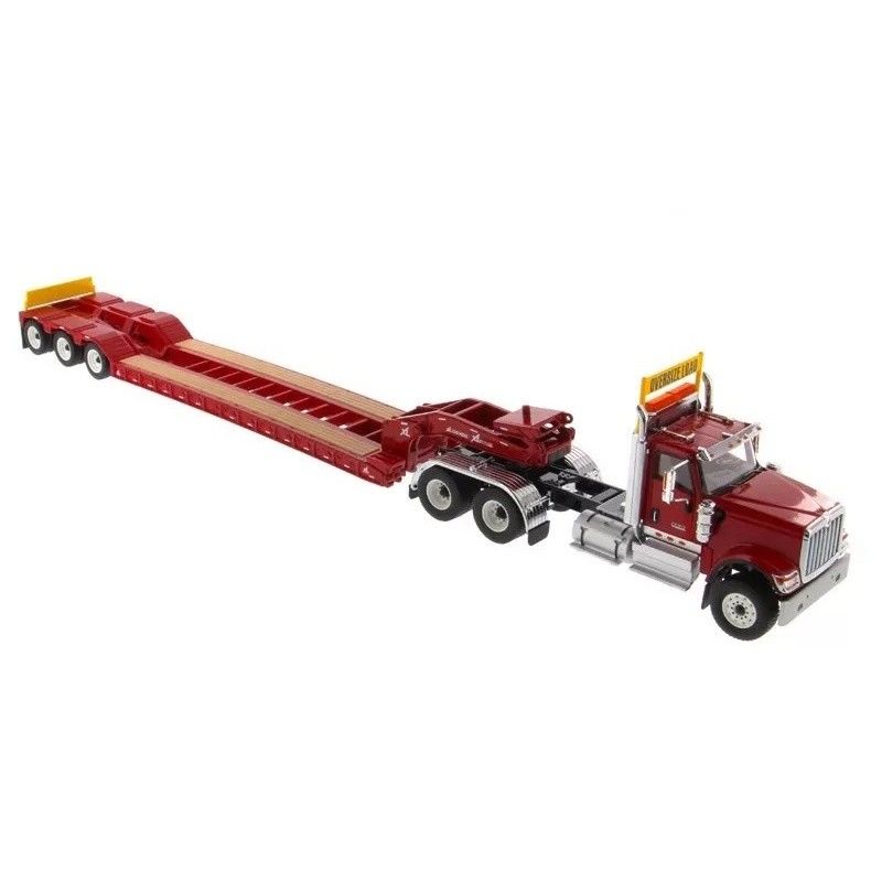 Diecast Masters International Flatbed Truck DM TRAILER Model Kepala Kontainer Paduan 71016 Skala 1:50