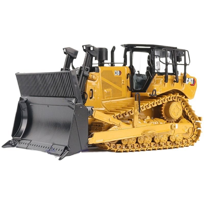Diecast Masters 1:50 Skala Tugas Berat Dozer Dilacak Buldozer Scrap Processor Model 85758