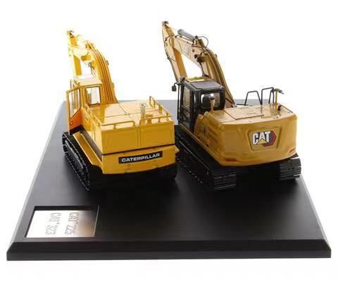 1:50 Skala Excavator DM Set Kendaraan Konstruksi Baru 323 Alloy Engineering Model 85715