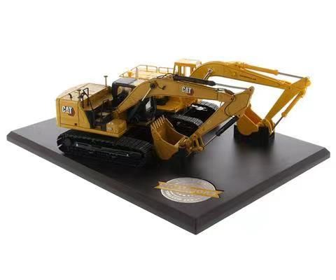 1:50 Skala Excavator DM Set Kendaraan Konstruksi Baru 323 Alloy Engineering Model 85715