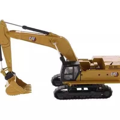 DM Skala 1/87 Excavator Berat Demolisi Palu Lampiran Model 85688