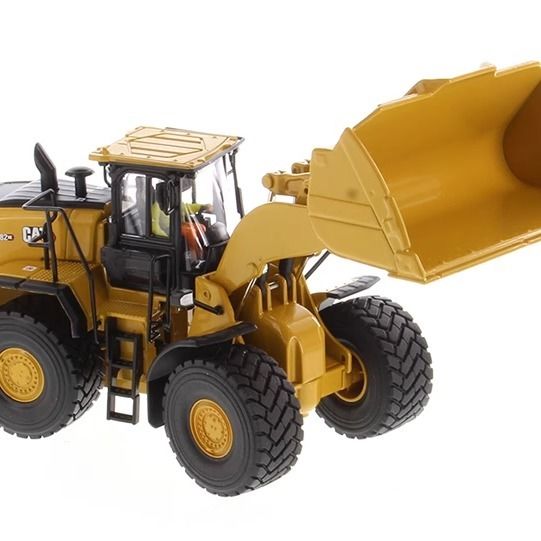 DM Baru 982 XE Wheel Loader Skala 1/50 Model Kendaraan Paduan 85685 Diecast Masters