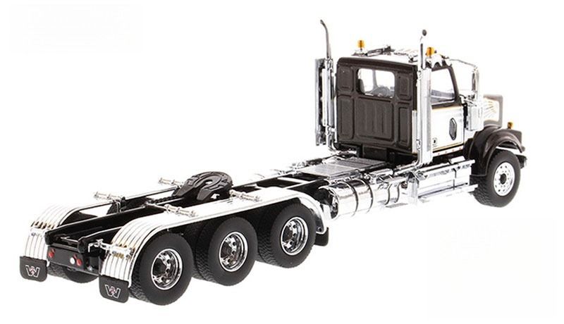 DM Western Star 4900 SF Day Cab Truck 1/50 Skala Model 71066 Koleksi Diecast