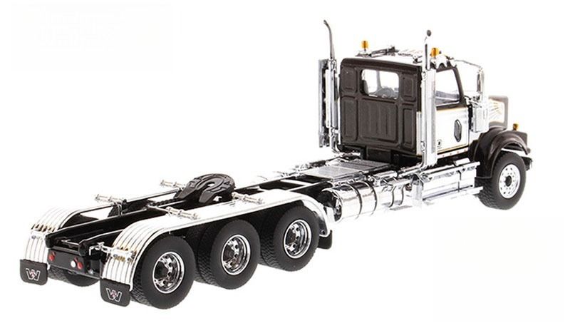DM Western Star 4900 SF Day Cab Truck 1/50 Skala Model 71066 Koleksi Diecast