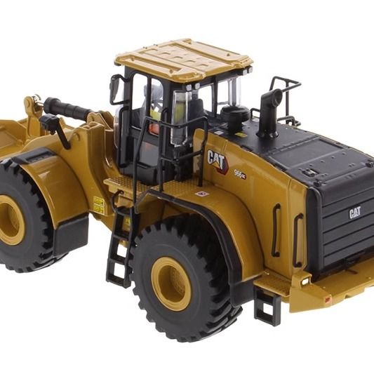 DM 1/50 Wheel Loader 966 GC Seri Paduan Model Loader Sekop 85682 Koleksi