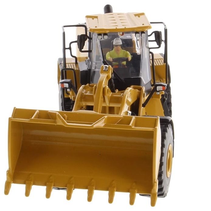 DM 1/50 Wheel Loader 966 GC Seri Paduan Model Loader Sekop 85682 Koleksi