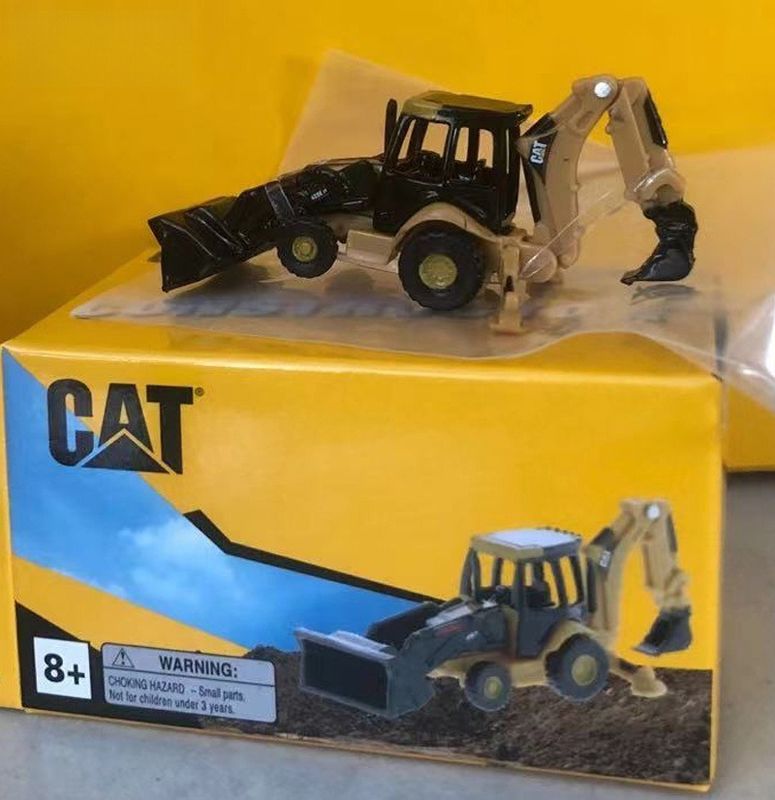 Otentik Miniatur Kendaraan Konstruksi Set 1:50 Skala Alloy Model Toy 85980CB-CASE MINI