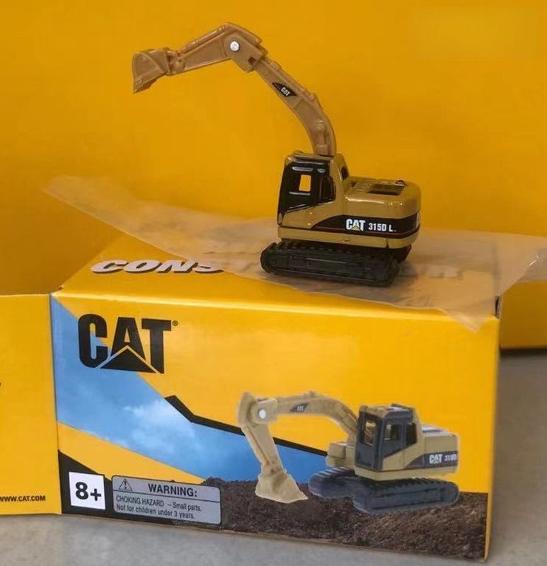 Otentik Miniatur Kendaraan Konstruksi Set 1:50 Skala Alloy Model Toy 85980CB-CASE MINI