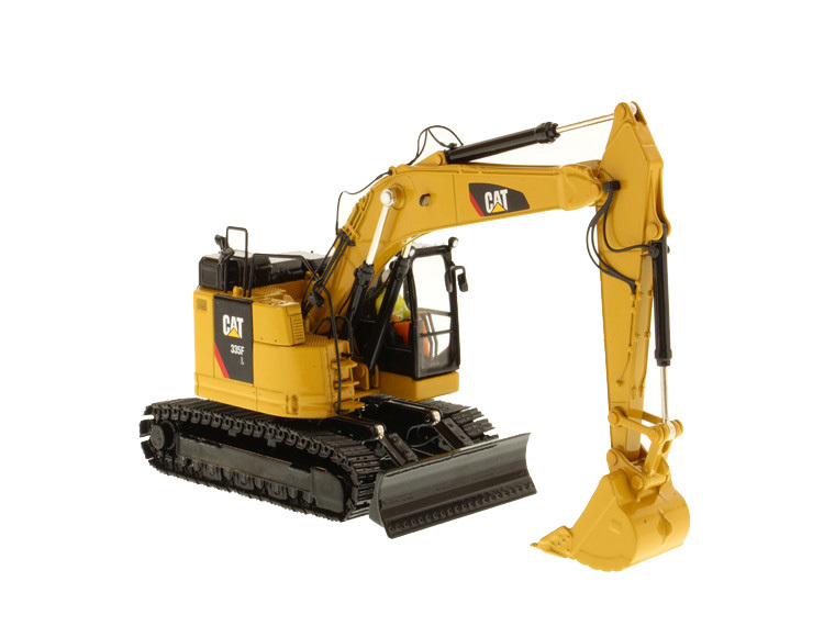 Diecast Masters 335F Tracked Hydraulic Excavator Skala 1:50 Model Kendaraan Teknik 85925
