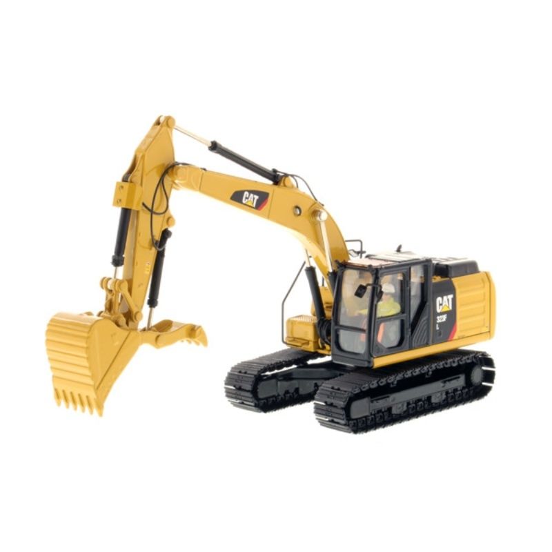 1:64 DM CAT 320F L Excavator Engineering Truck Model 85636 dengan Lima Alat Kerja