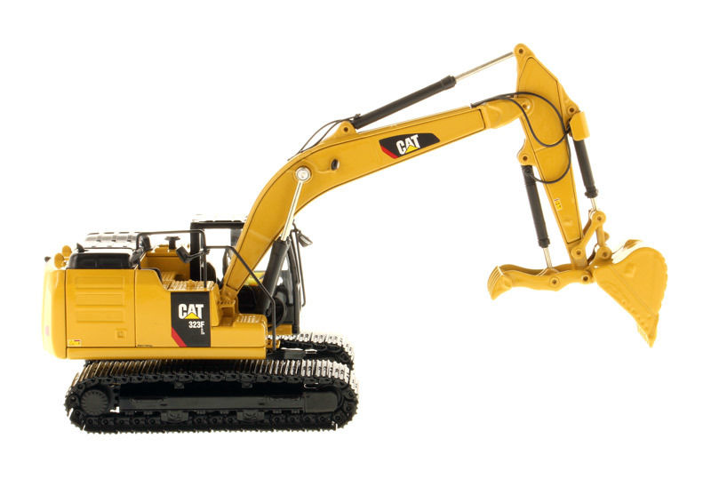 1:64 DM CAT 320F L Excavator Engineering Truck Model 85636 dengan Lima Alat Kerja