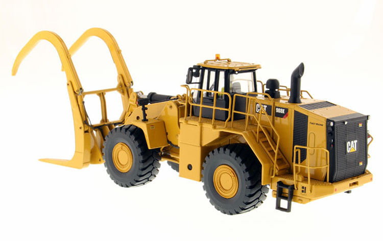 DM 988K Wheel Loader dengan Log Grapple Wood Handler Engineering Model 1:50 85917