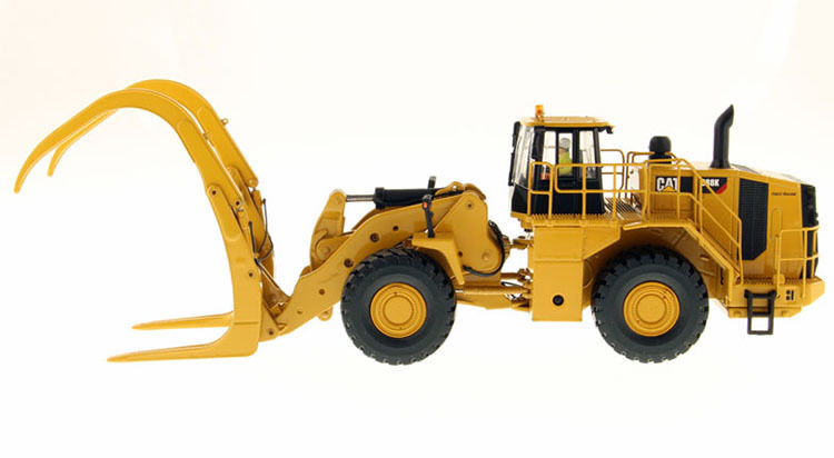 DM 988K Wheel Loader dengan Log Grapple Wood Handler Engineering Model 1:50 85917