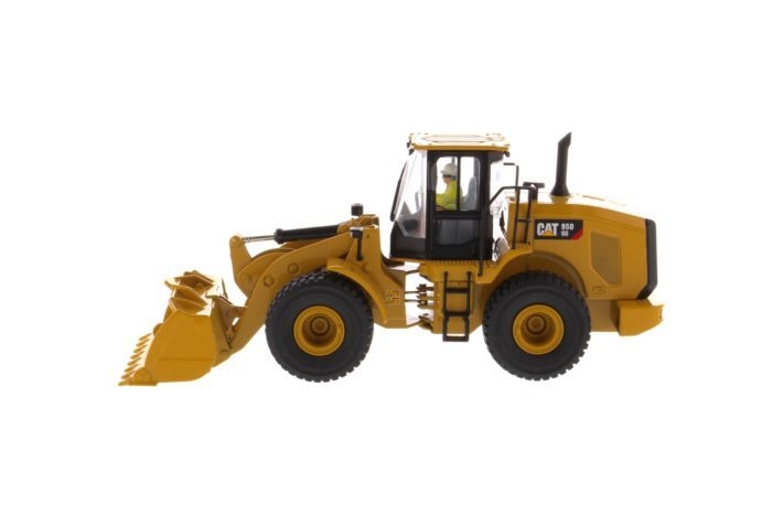 DM 1:50 CAT 950 GC Wheel Loader Die-cast Model Truk Pengangkut Engineering 85907C