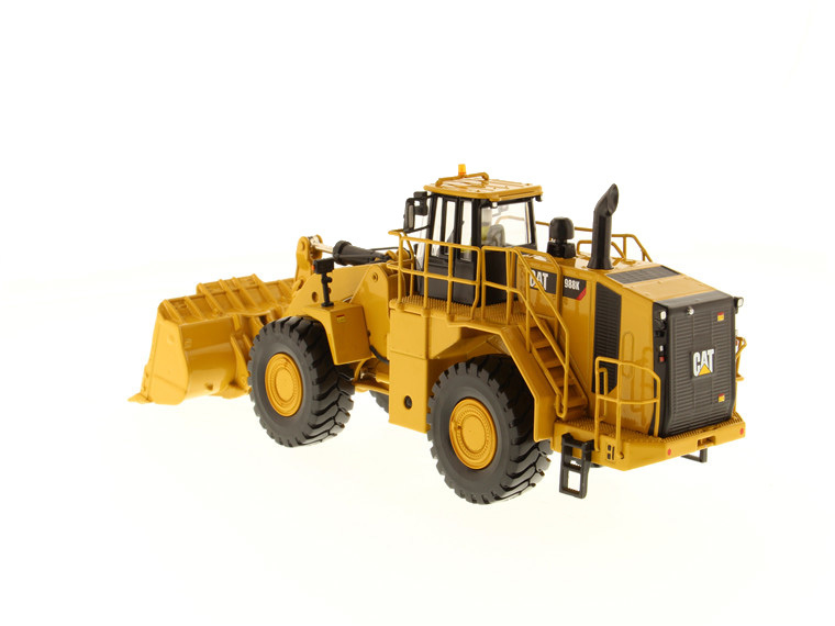 Diecast Masters Skala 1:50 CAT 988K Wheel Loader Model Rekayasa Die-cast 85901 Mainan