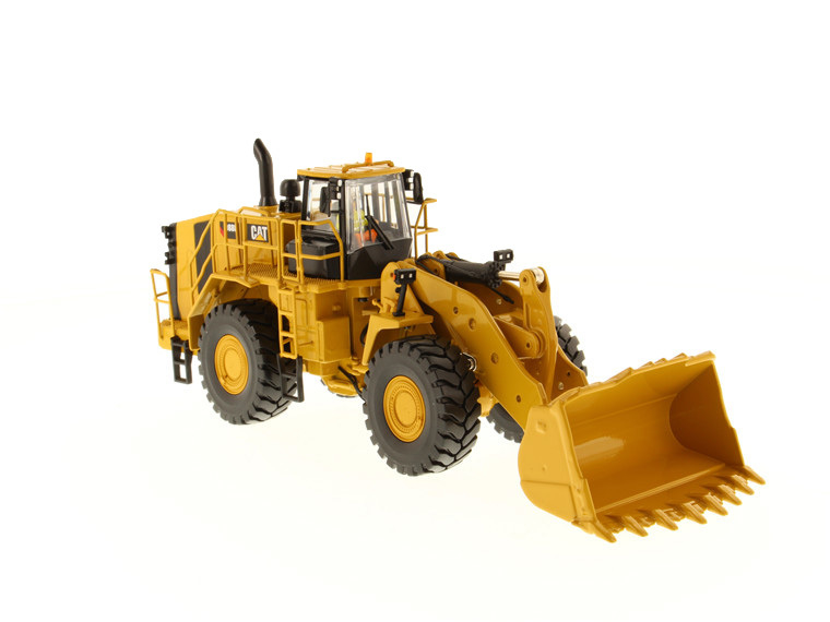Diecast Masters Skala 1:50 CAT 988K Wheel Loader Model Rekayasa Die-cast 85901 Mainan