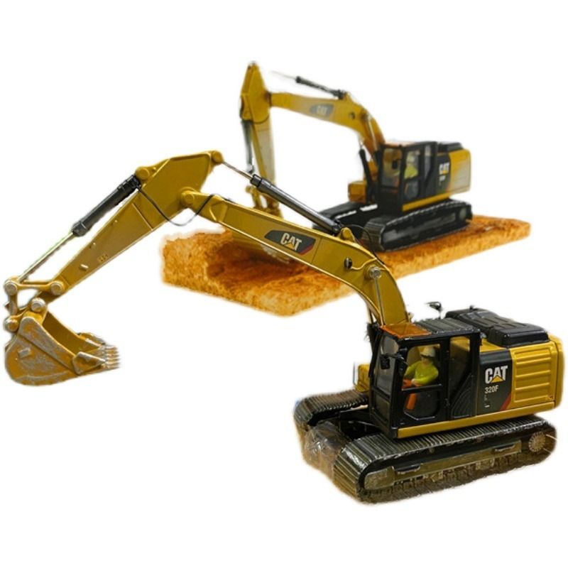 Diecast Masters DM 85701 Caterpillar 320F Hydraulic Excavator 1:50 Model Rekayasa Diecast