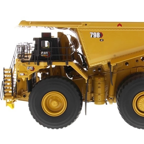 Diecast Masters 1:50 CAT 798AC Truk Mining Haul Super Besar Die-cast Model 85671