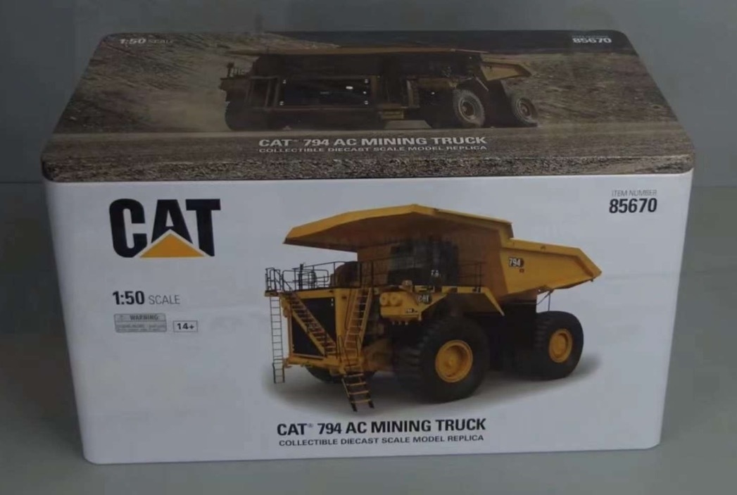 Diecast Masters 1:50 Skala CAT 794AC Truk Pertambangan Super Besar Pengangkut Truk Model 85670