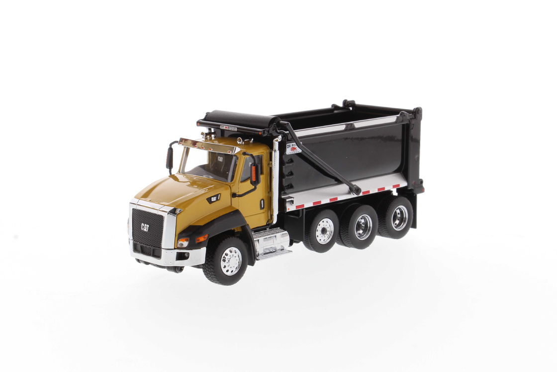 DM 1:50 Truk Dump CT660 Day Cab Otomatis Kuning Paduan Model 85668