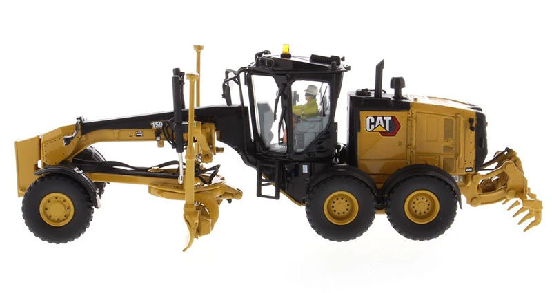 Diecast Masters Model Kendaraan Teknik Motor Grader Skala 1:50 85667 Diecast Hadiah