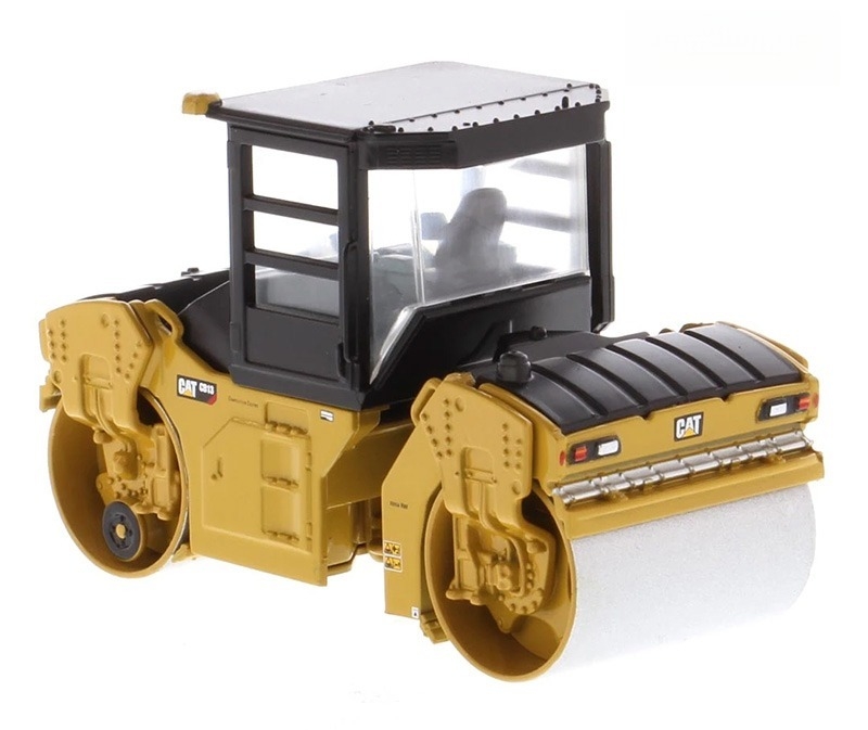 1:64 DM CB-13 Vibratory Roller Diecast Model 85631 Truk Mesin Miniatur mainan