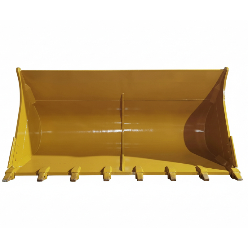 Ember Excavator 5,5 Meter Kubik yang Disesuaikan untuk Wheel Loader Cat 980 - Ember Batu Q355B Tugas Berat