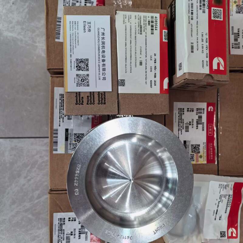 Suku Cadang Mesin Ekskavator QSC8.3 Komponen PistonNomor Bagian 6445686 6CT 3943367 3800320 Kit Piston