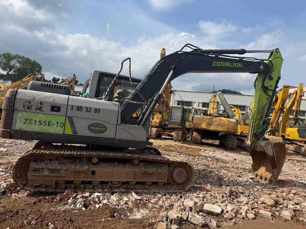 Digunakan Crawler 13 Ton Excavator Zoomlion ZE135G/E-10 2020 tahun Mesin Untuk Dijual