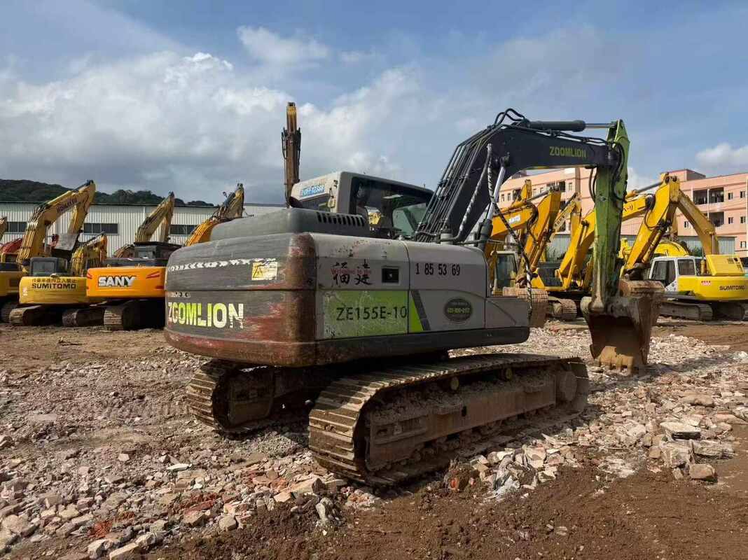 Digunakan Crawler 13 Ton Excavator Zoomlion ZE135G/E-10 2020 tahun Mesin Untuk Dijual