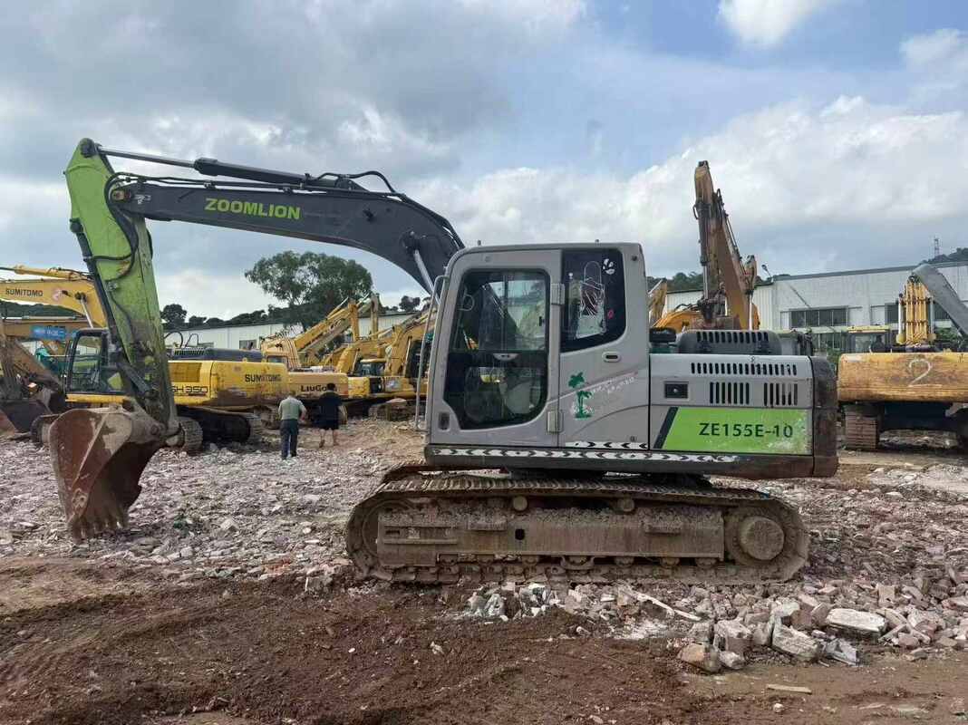 Digunakan Crawler 13 Ton Excavator Zoomlion ZE135G/E-10 2020 tahun Mesin Untuk Dijual